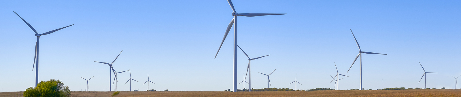 wind turbines